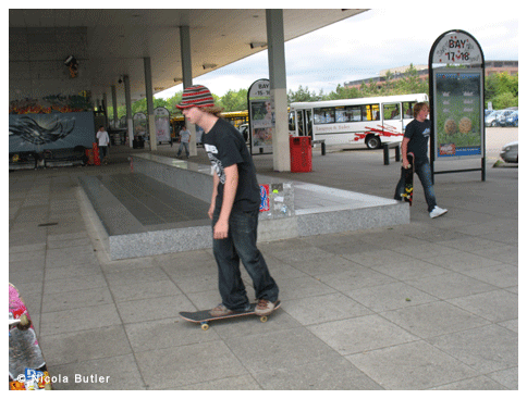 Milton Keynes Bus Station Skate Park